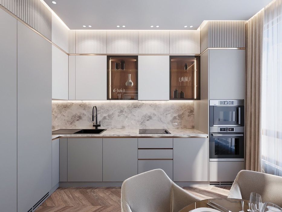 ЖК Омега 3 ком. 86,5м2 Толбухина, Будова, понарамный вид, море