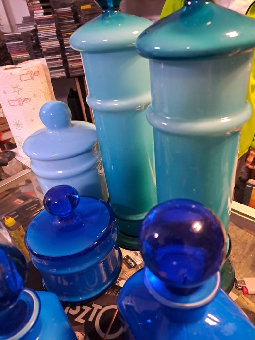 Vidro opala azul da Ivima