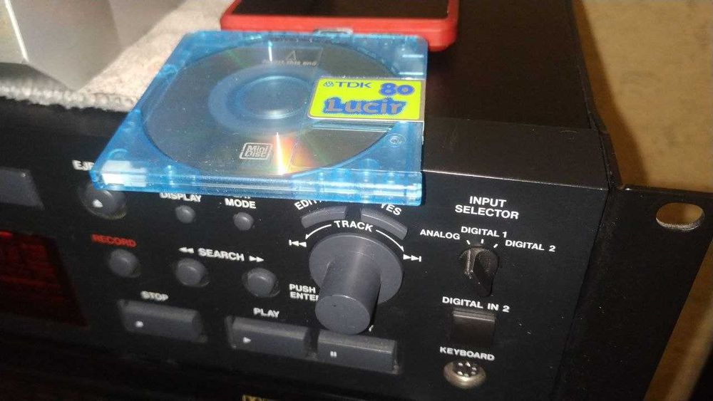 Tascam MD-301 mkII, мини диск.