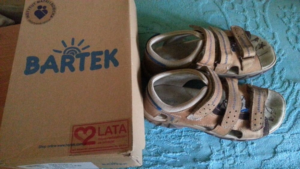 Sandały skórzane Bartek