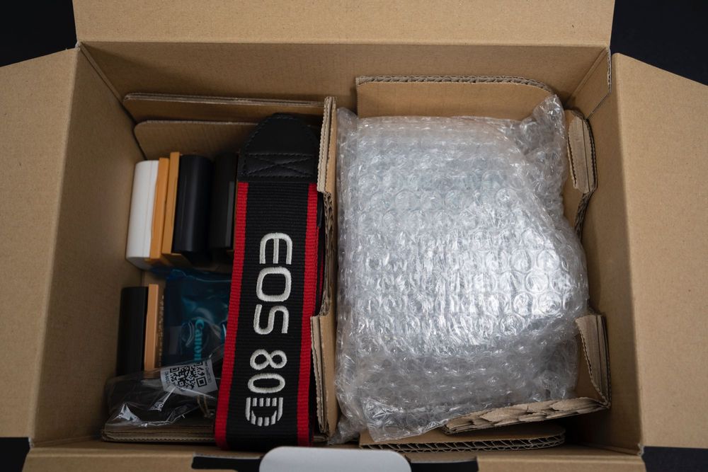 Canon 80d com 5 baterias - Potente e versátil