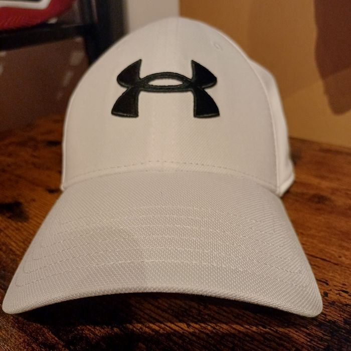 czapka z daszkiem bejsbolówka biała Under Armour