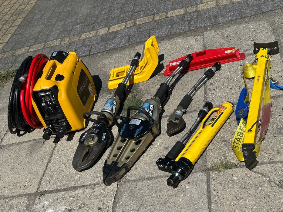 Zestaw narzędzi hydraulicznych Weber Hydraulik (nowe węże + przegląd)