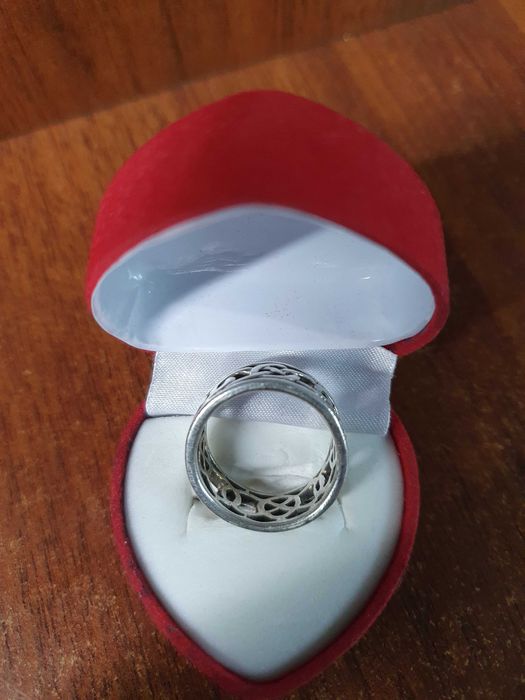 Srebrny sygnet/obrączka