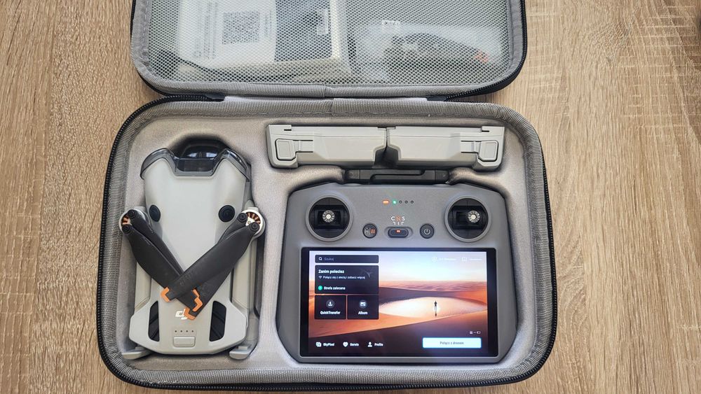 Dron DJI Mini 4 Pro # Kontroler RC 2 # 2 baterie # Gwarancja 07.2027