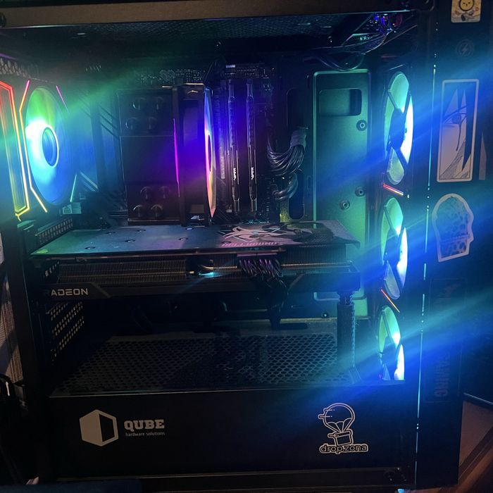 Ігровий ПК направлений для геймерів. RX6700XT hellhound,5 5600,32GB ddr4 3600MГц.