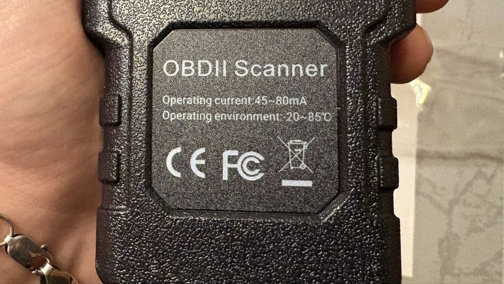 Сканер OBD2 сброс и чтение ошибок