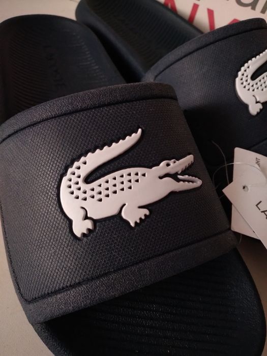 Klapki Lacoste Croco Slide r. 39,5