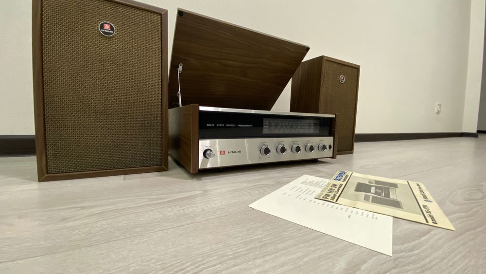 Проигрыватель винила Hitachi Уникальный японский Phonograph KS-1920