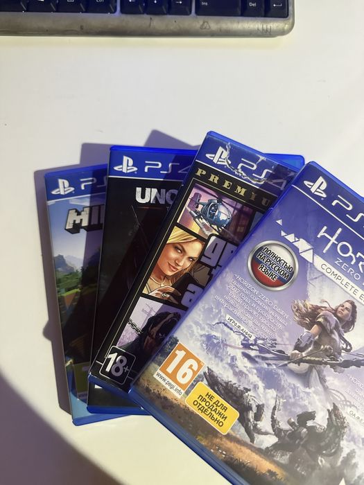 Uncharted The Lost Legacy , ігри на  Ps 4 (Ps5) Ціна за комплект