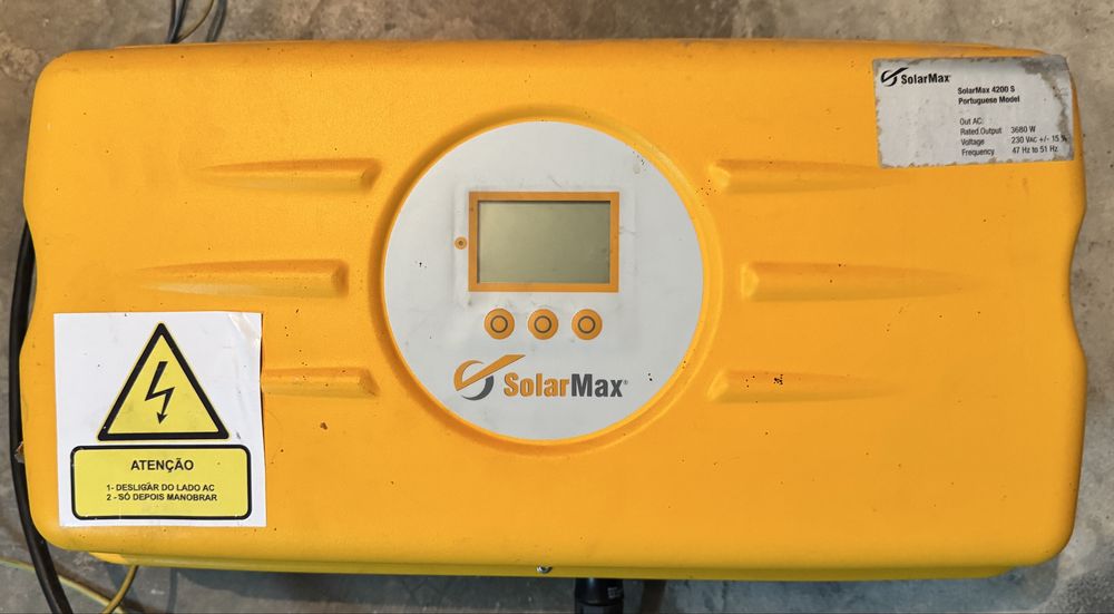 Inversor SolarMax 4200 S - paineis solares
