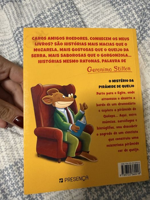 O mistério da pirâmide de queijo, geronimo stilton n° 14