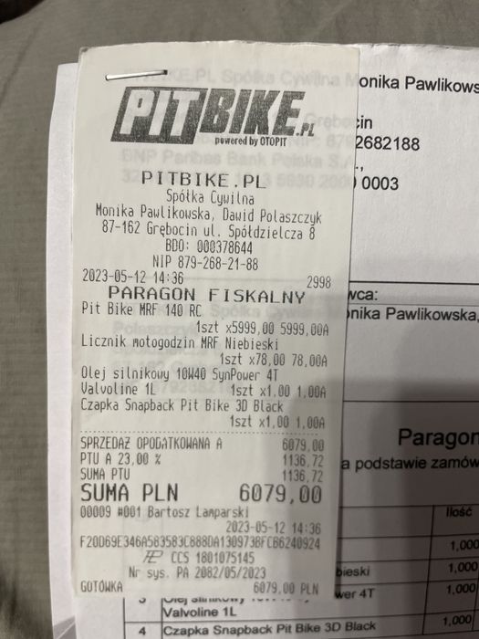 MRF 140  cena do soboty