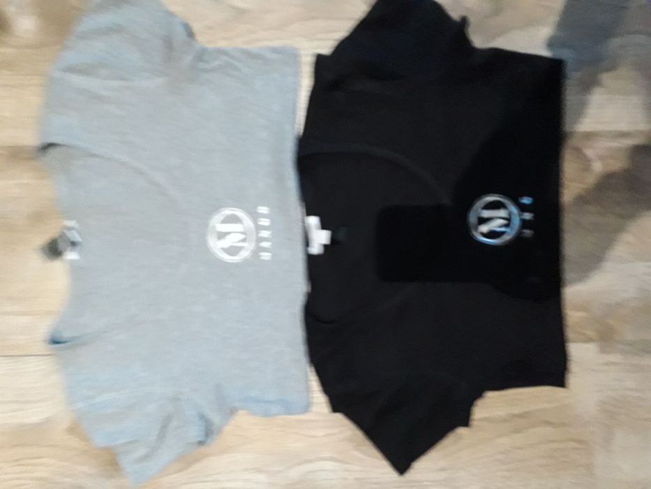 zestaw 2 bluzki Mango basic M czarna i.szara