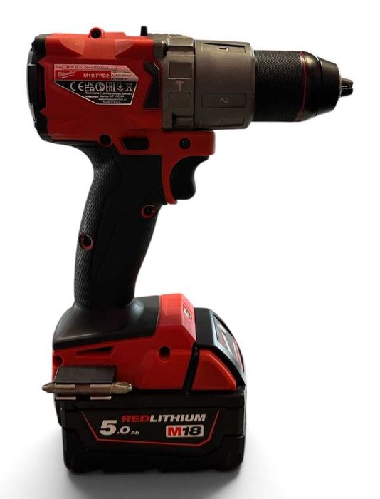 Wiertarko-wkrętarka udarowa Milwaukee M18 FDP2 + akumulator i ładowarka