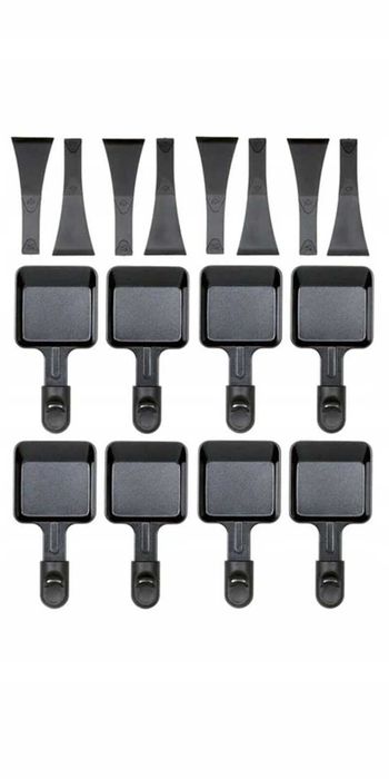 Grill raclette i fondue Silvercrest SRGF 1400 A2, dla 8 osób