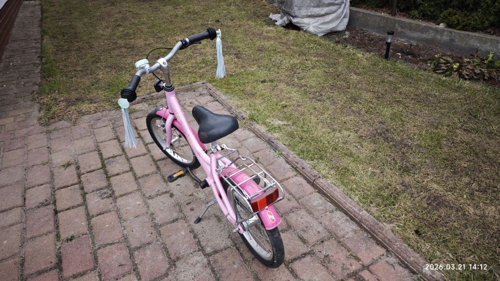 PUKY PRINCESSIN koła 16 różowy