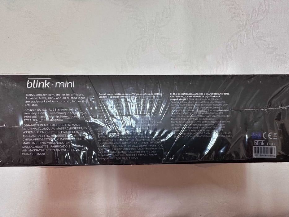 Câmara Blink Mini x2 como novas