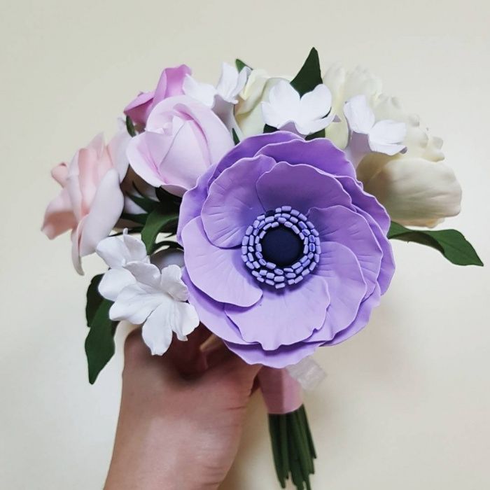 Японская полимерная детская глина для лепки цветов DECOCLAY ДЕКОКЛЕЙ