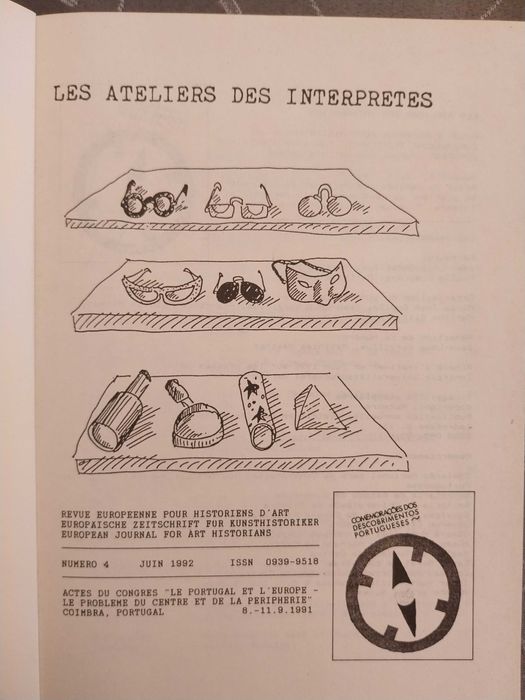 Livro de Actas “Les Ateliers des Interpretes”