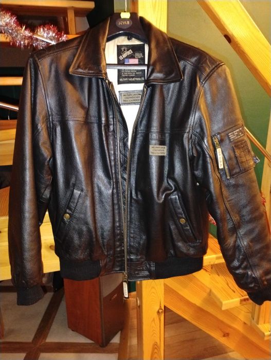 Kurtka Skórzana Pilotka USA