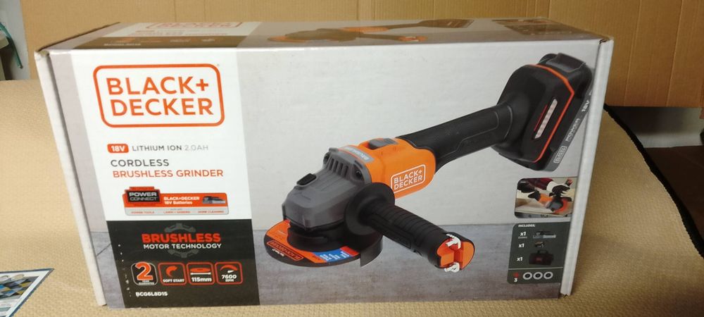 Szlifierka black decker bateria/ladowarka
