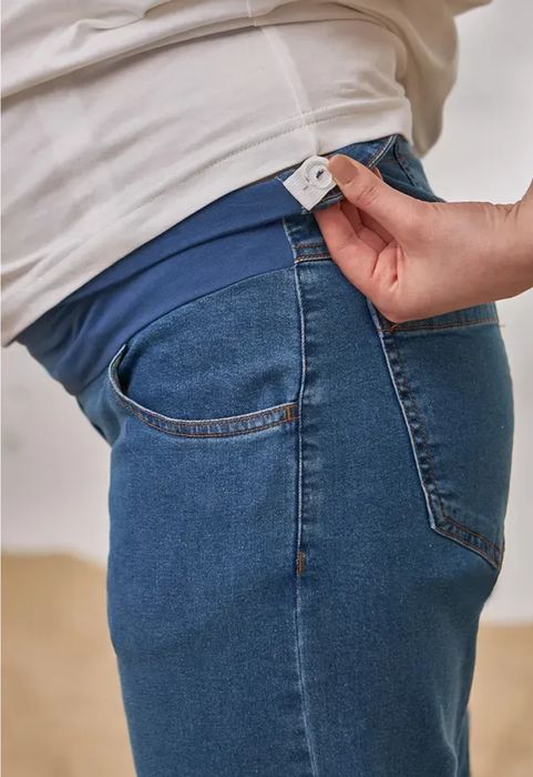 Джинсові штани yula mama для вагітних