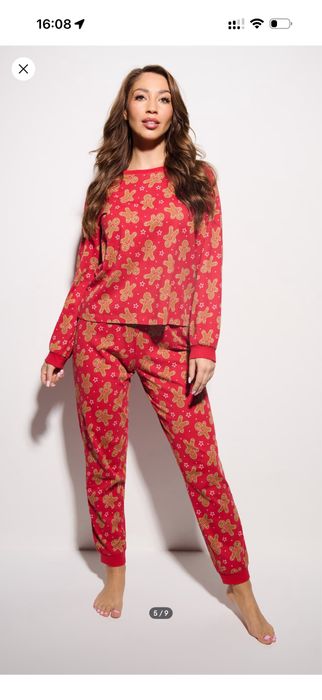 Новорічні піжами на фотосесію святкові новорічні для сімʼї фемелі лук