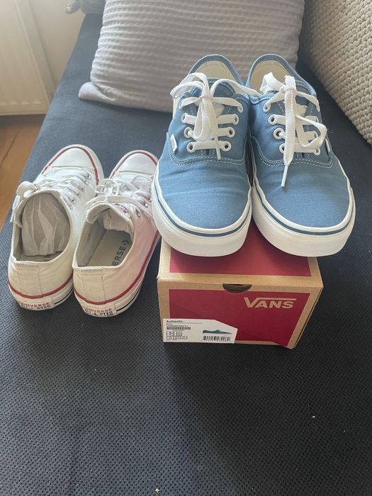 Tenisówki Vans roz 38 plus Conversy gratis