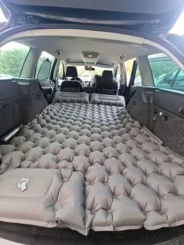 NOWY Miękki Materac 2-Osobowy z Poduszkami i Wbudowaną Pompką OKAZJA !