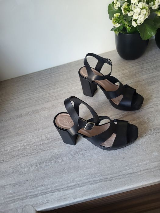 Zign sandaly czarne 40