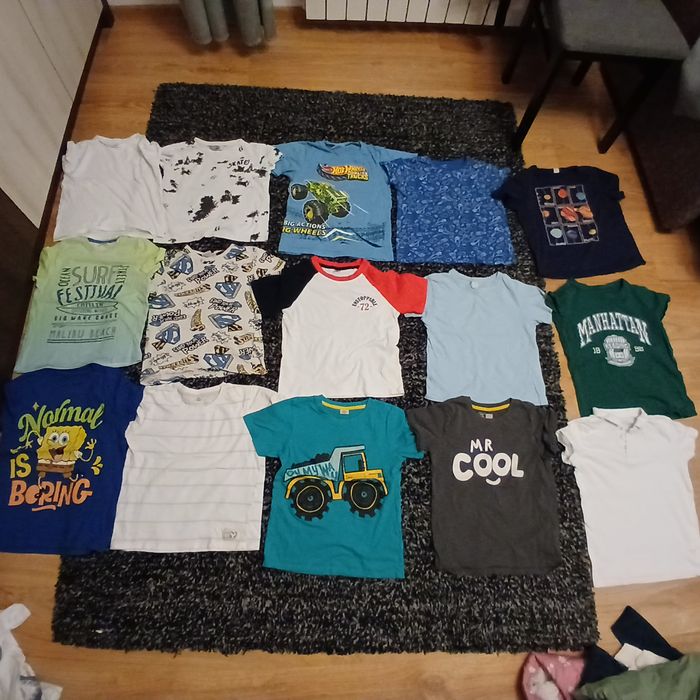 Koszulki chłopięce 134