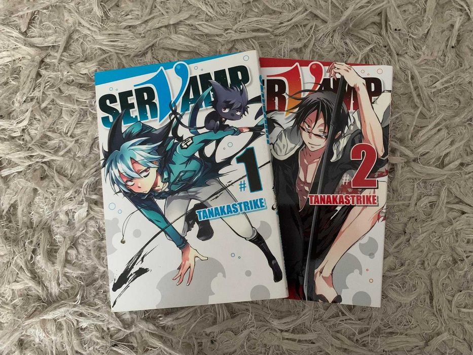 Servamp 1-2 manga/mangi