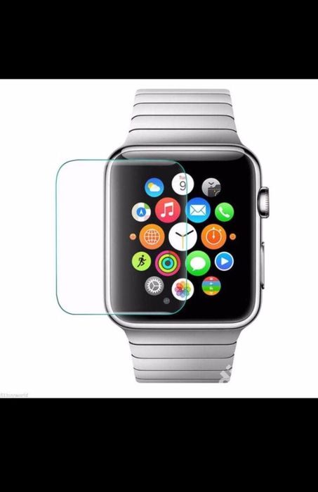 Защитное 5д стекло для Apple Watch 38 40 41 42 44 45 Стекло на часы
