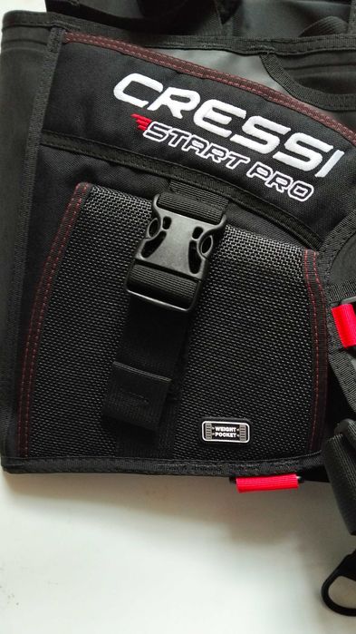 Colete mergulho BCD Cressi Start Pro Novo com garantia