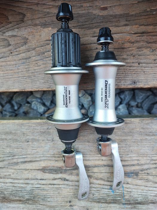 Piasty kół rowerowych Shimano Deore LX M580 32H 9s Retro MTB