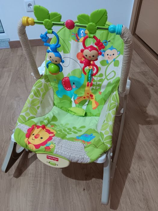 Cadeira e baloiço para bebé