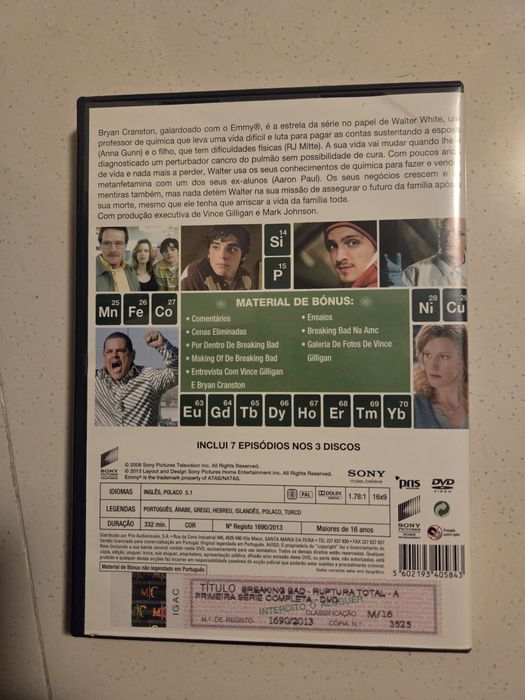 Breaking Bad - Primeira temporada