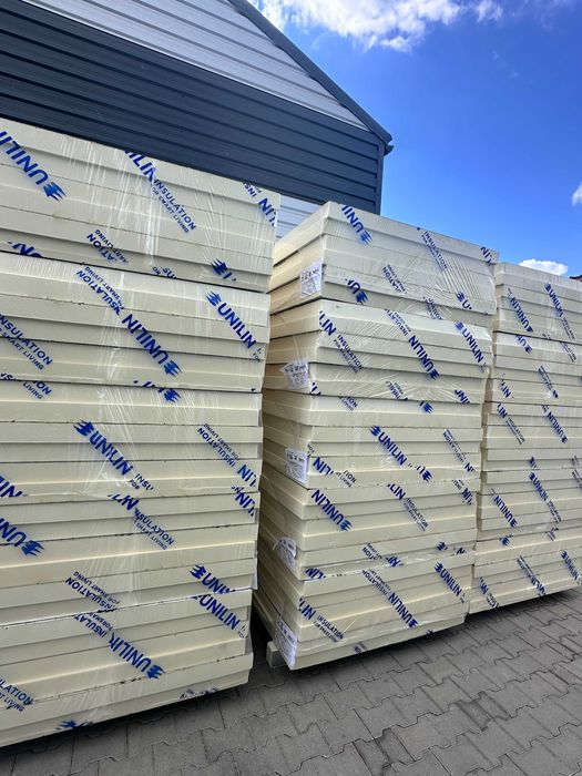Płyta PIR Unilin AL 2,4x1,2m 10cm 2400 x 1200 x  100mm