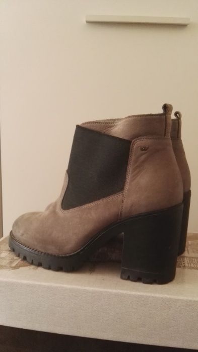 Skórzane buty BOTKI WOJAS 7592-20 rozmiar 37