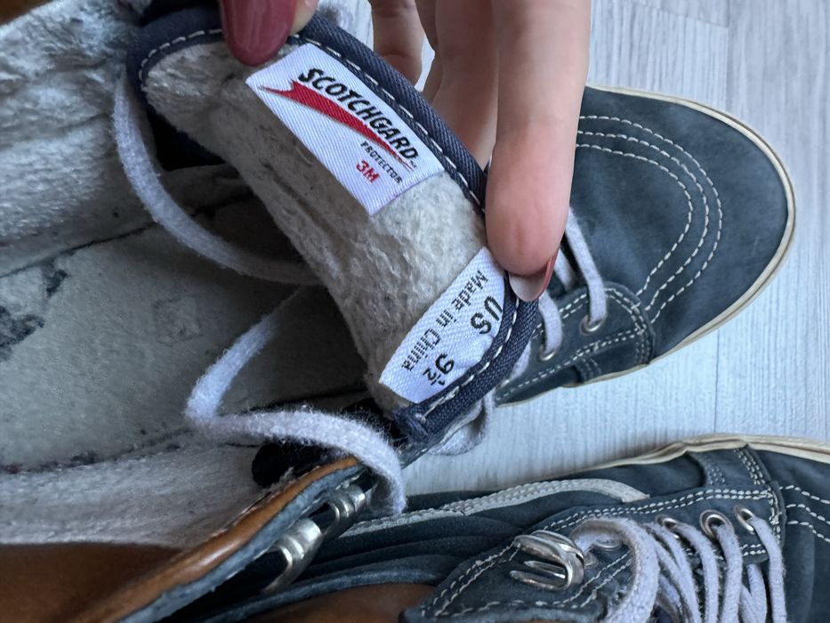 Buty zimowe ocieplane Vans wysokie rozmiar 42