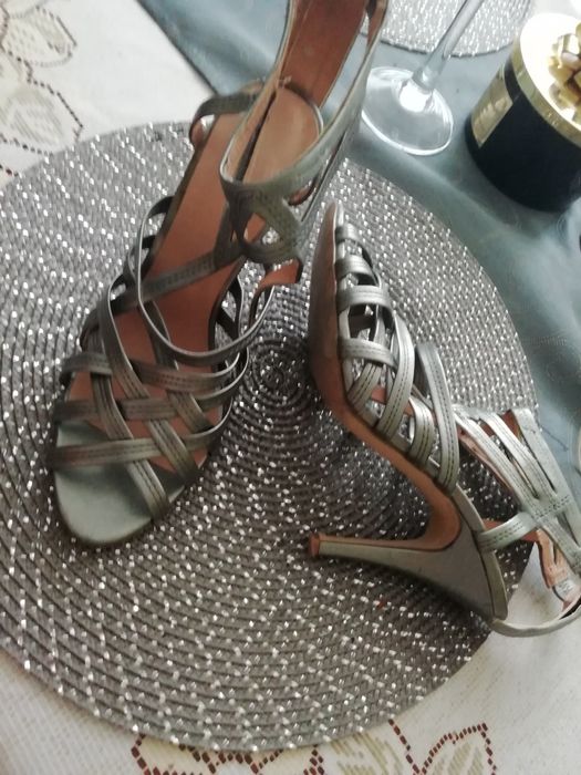 Buty srebrne  38 39