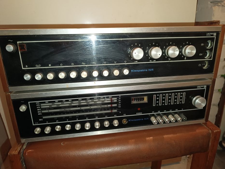 Zestaw Kleopatra HI FI wzmacniacz i tuner