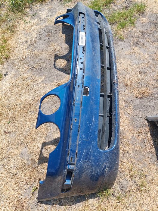 topasblau niebieski zderzak przod przedni bmw e46 compact