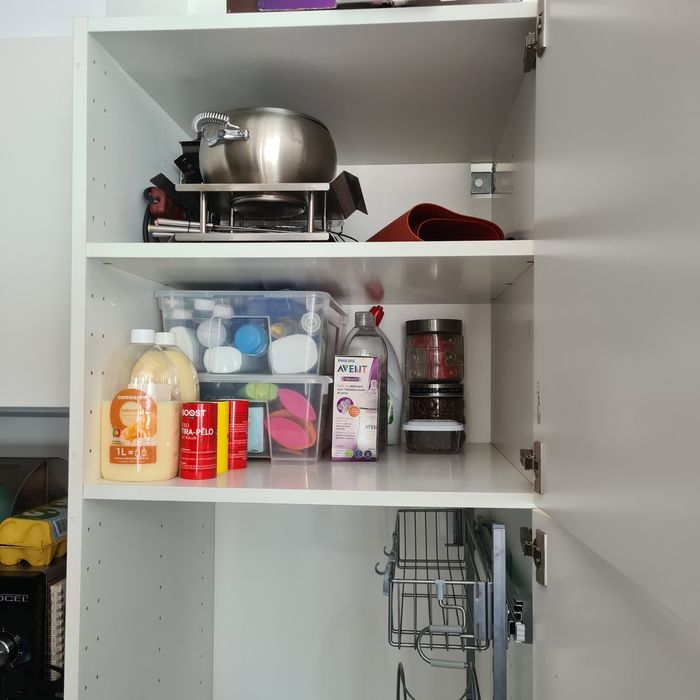 Móvel METOD/VEDDINGE IKEA Branco c/ Arrumação