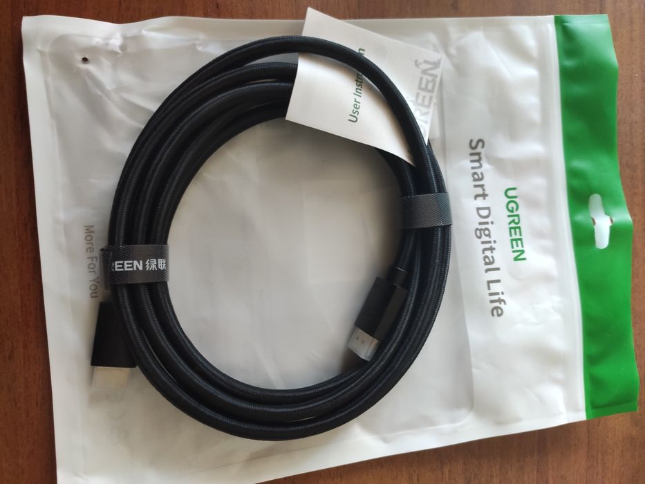 Кабель Ugreen HD119 HDMI-HDMI 4K 2.0 3m (40102) Black