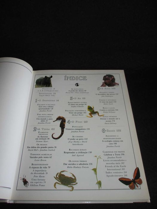 Livro Salvemos a Terra Jonathon Porritt
