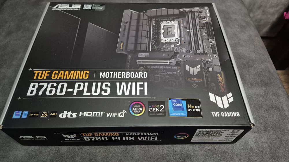 Sprzedam nową płytę główną Asus TUF Gaming B760-Plus WIFI