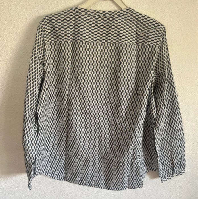 Camisa Padrão Geométrico Comma (Tamanho 42 / XL)