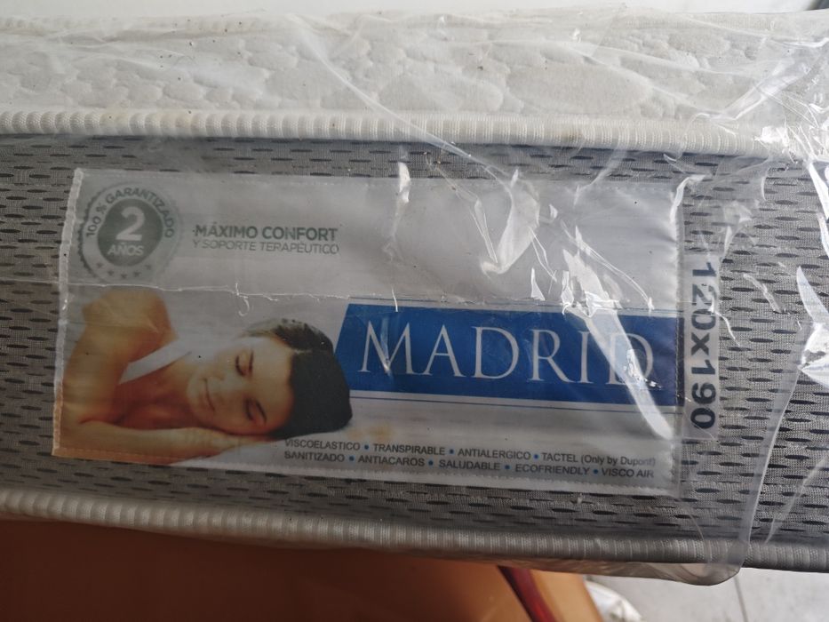 Colchão viscoelástico 120x190